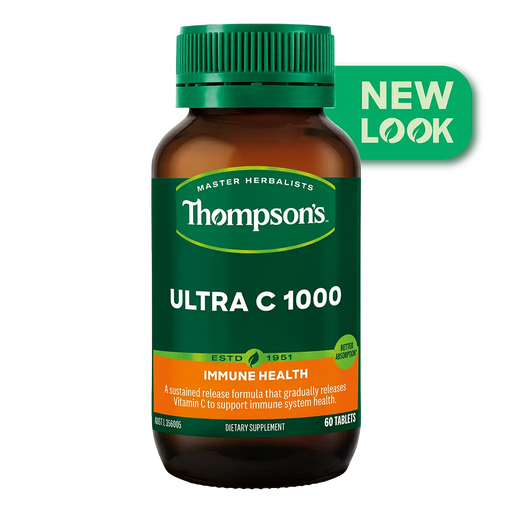 Thompsons Ultra C 1000mg 60 Tablets Thompsons