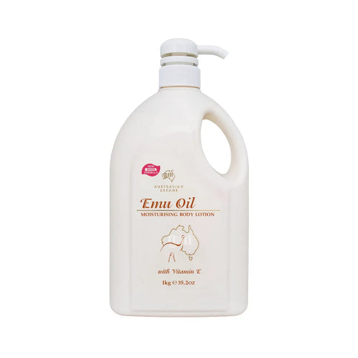 1 kg bottle of emu oil body lotion