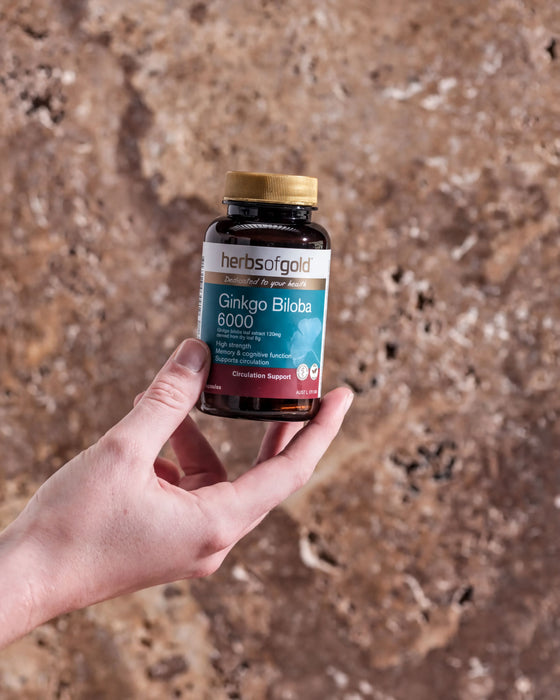 Herbs of Gold Ginkgo Biloba 6000 Herbs of gold