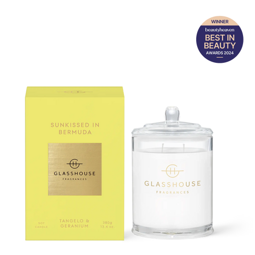 Glasshouse Fragrances Sunkissed In Bermuda 380g Candle XDaySale