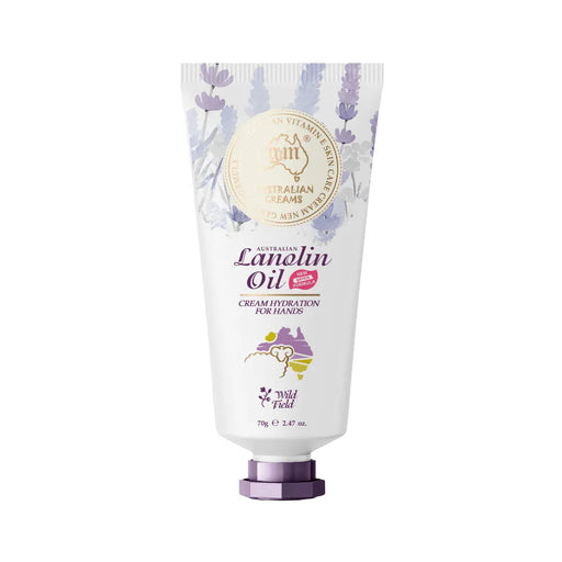 A tube of Australian Lanolin Oil hand cream.