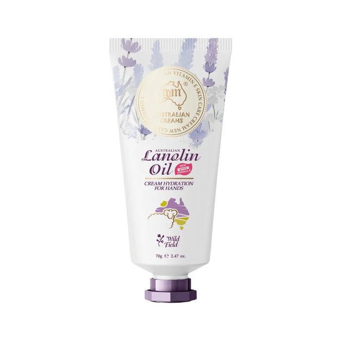 A tube of Australian Lanolin Oil hand cream.