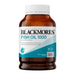 a bottle of Blackmore's Fish Oil 1000 capsules, with a label that includes information about the product.