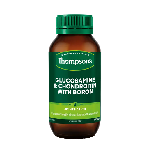 Thompsons Glucosamine & Chondroitin with Boron 120 Tablets XDaySale