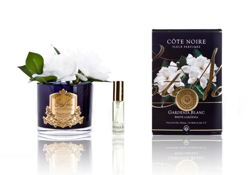 Cote Noire Perfumed Natural Touch Double Gardenias - Black - GMGB02 Cote Noire