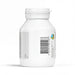 A white plastic bottle with a barcode and text on it.