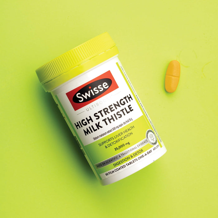 Swisse Ultiboost High Strength Milk Thistle 60 Tablets EXP：01/2027