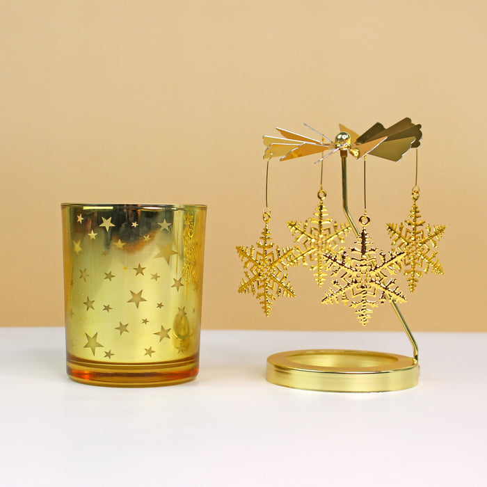 'Summer Snow' Candle Carousel Gift Set XDaySale