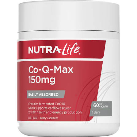 NutraLife Co-Q-Max 150mg dietary supplement