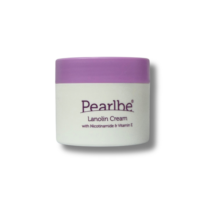 Pearlbe Lanolin Moisturising Cream with Nicotinamide & Vitamin E 100g