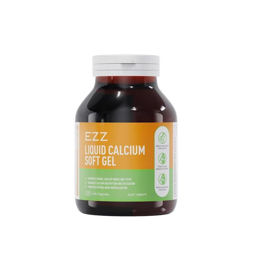 EZZ Liquid Calcium Soft Gel 120C EZZ