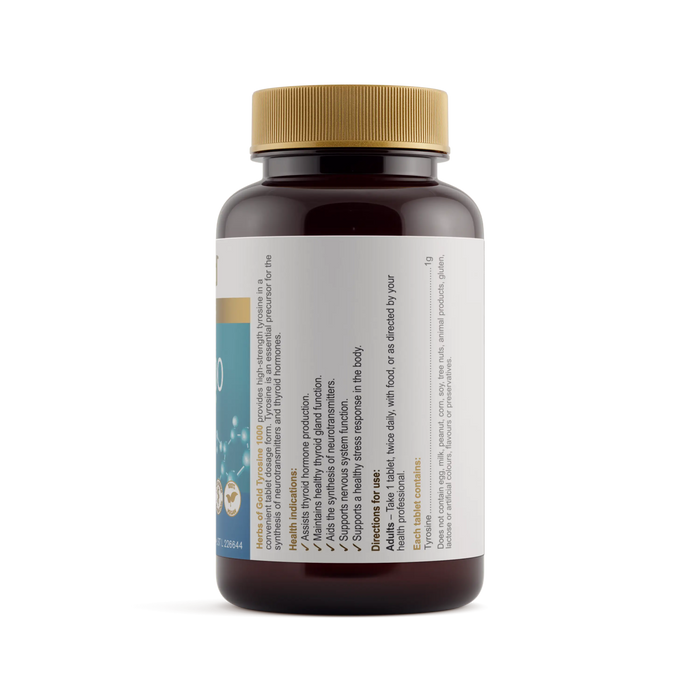 Herbs of Gold Tyrosine 1000 Herbs of gold