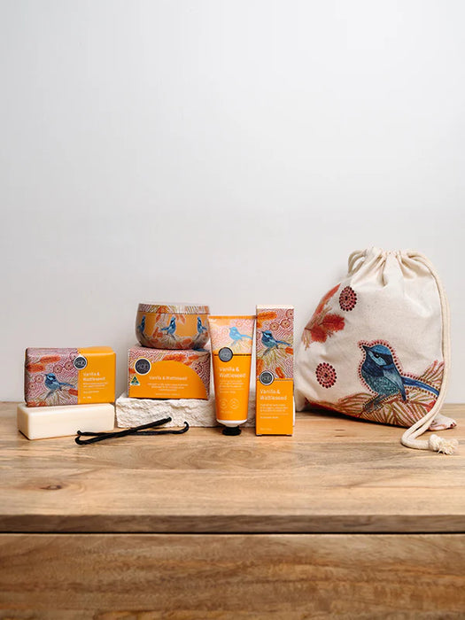 Koh Living Aboriginal Vanilla & Wattleseed Body Gift Set
