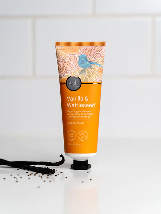 Koh Living Aboriginal Vanilla & Wattleseed Hand Cream 75ml