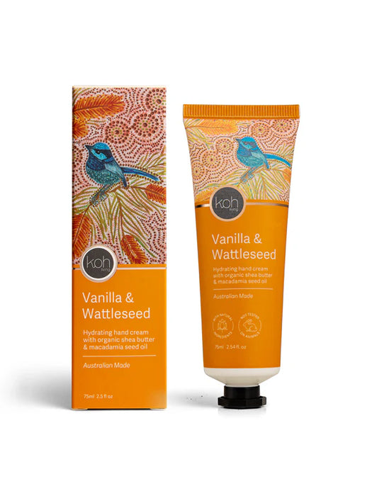 Koh Living Aboriginal Vanilla & Wattleseed Hand Cream 75ml