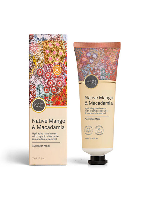 Koh Living Aboriginal Native Mango ＆ Macadamia Hand Cream 75ml