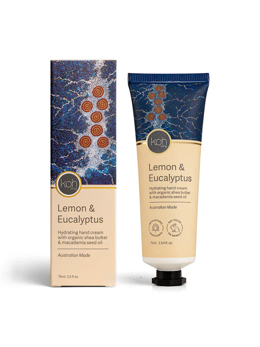 Koh Living Aboriginal Lemon ＆ Eucalyptus Hand Cream 75ml