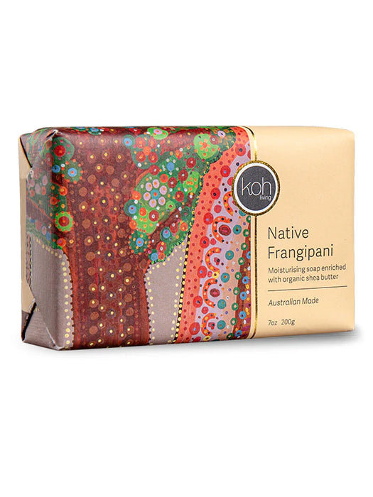 Koh Living Aboriginal Native Frangipani Soap 200g