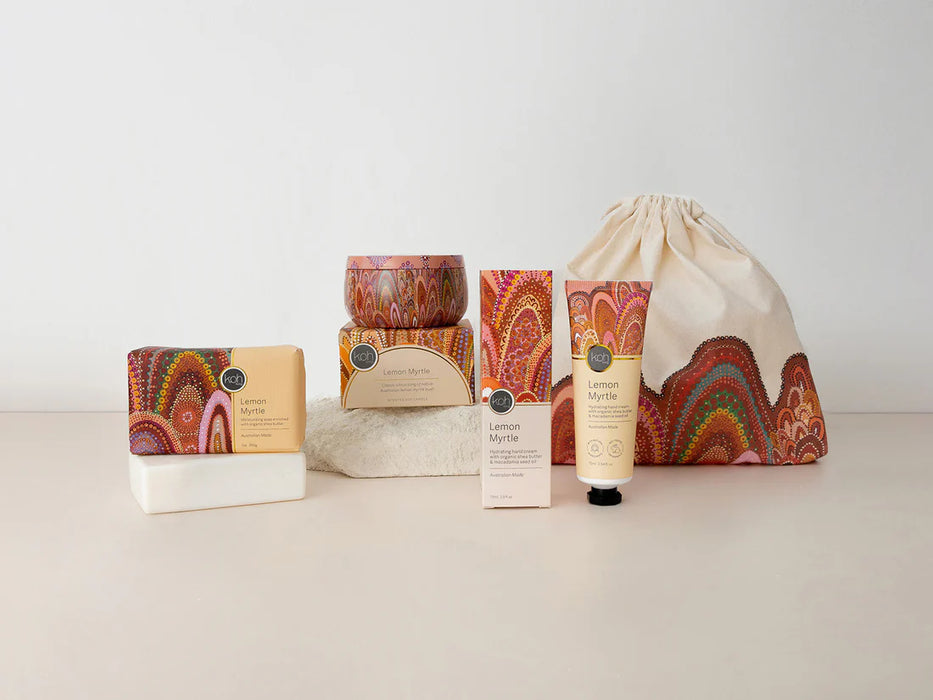 Koh Living Aboriginal Scented Lemon Myrtle Body Gift Set