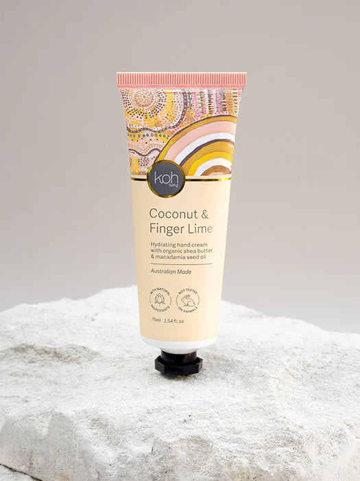 Koh Living Aboriginal Coconut & Finger Lime Hand Cream 75ml