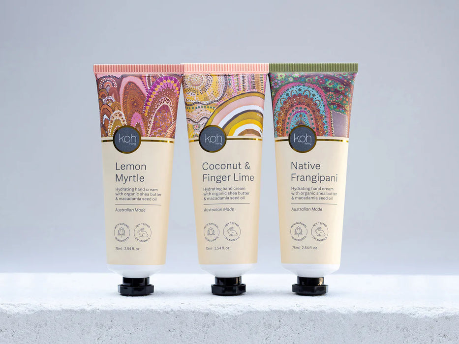 Koh Living Aboriginal Beautiful Journey Hand Cream Set