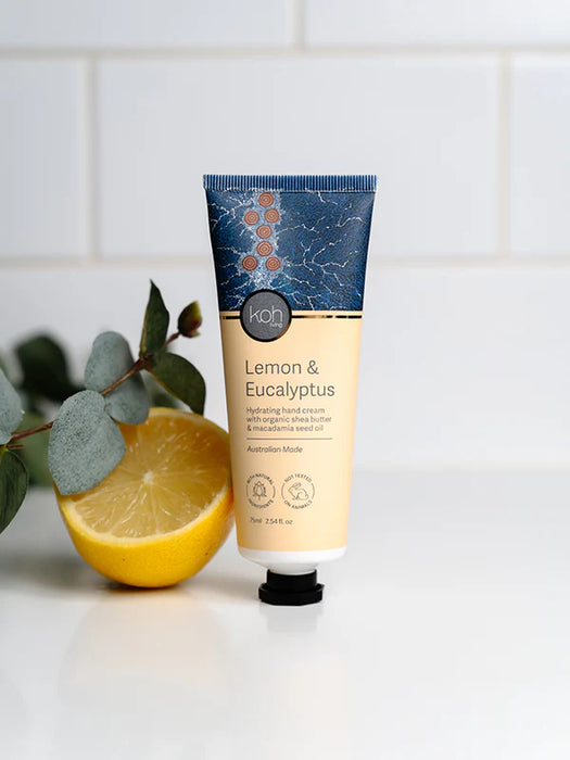 Koh Living Aboriginal Lemon ＆ Eucalyptus Hand Cream 75ml
