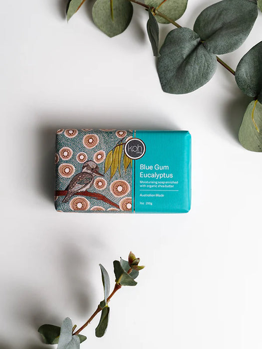 Koh Living Aboriginal Blue Gum Eucalyptus Soap 200g