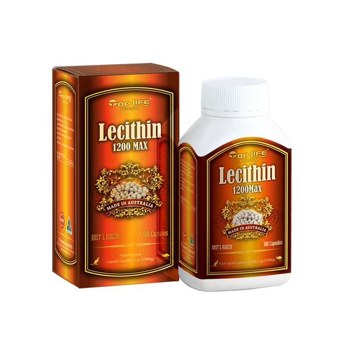 Top Life Lecithin 1200Max 180Cap NEW