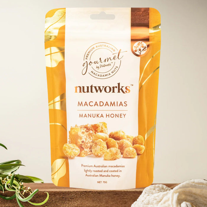 Nutworks Manuka Honey Macadamias 75g