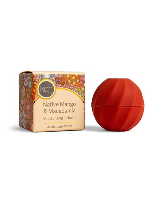 Koh Living Native Mango & Macadamia Moisturising Lip Balm 7g