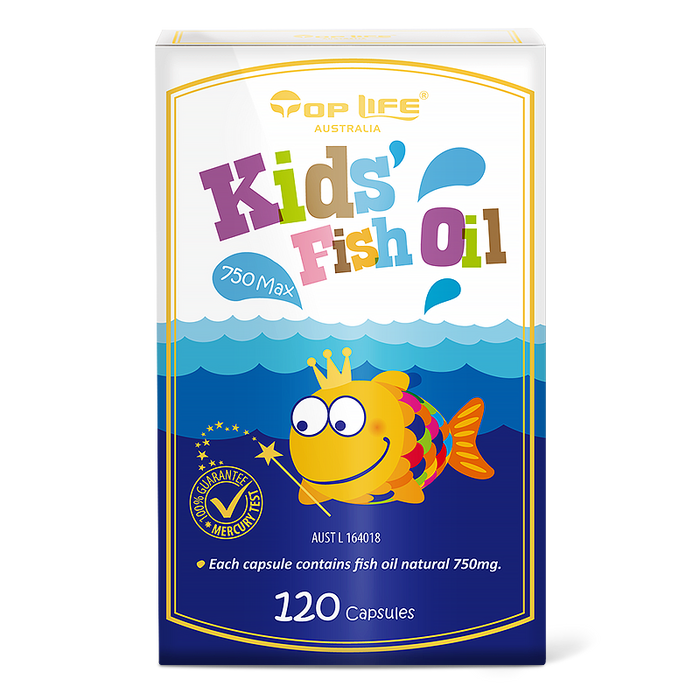 Top Life Kids Fish Oil 750 Max 120C