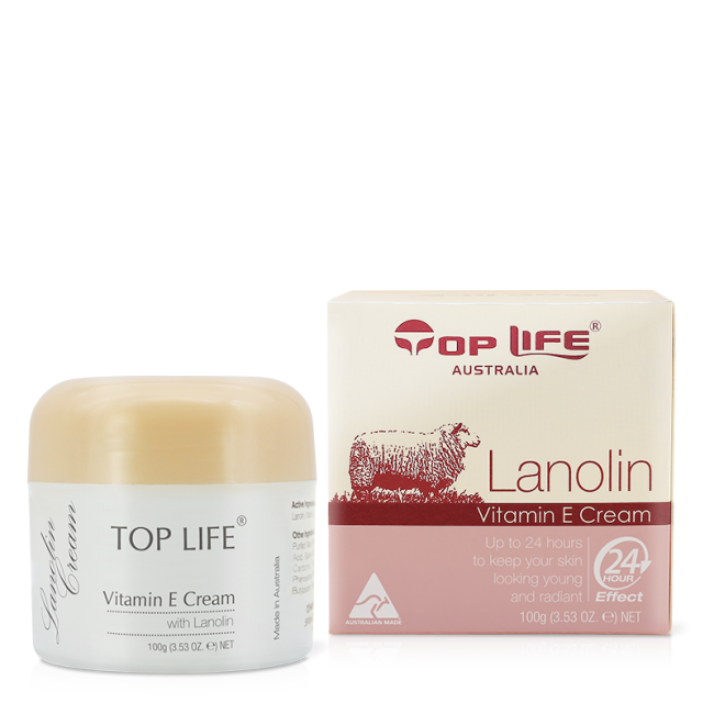 Top Life Lanolin Cream with Vitamin E 100g