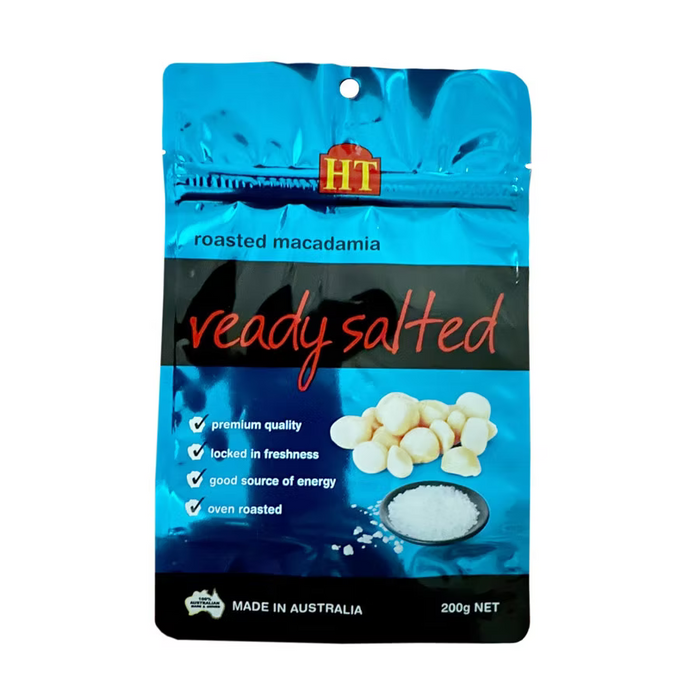 HT Roasted Macadamia Ready Salted 200g