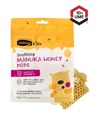 Comvita Kids Soothing Manuka Pops 112.5g