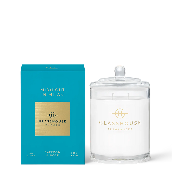 Glasshouse Fragrances Midnight In Milan 380g Candle Glasshouse