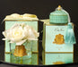 Cote Noire Perfumed Natural Touch 5 Roses - Clear & Gold Badge - Ivory White - GMR92 - Jade Tiffany Box Cote Noire