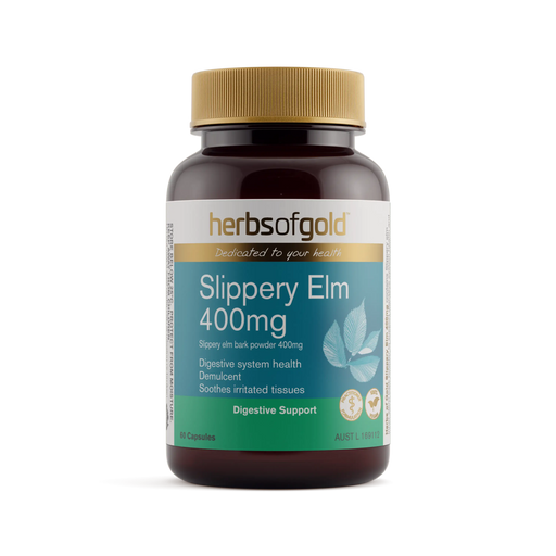 Herbs of Gold Slippery Elm 400mg Herbs of gold