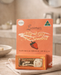 a product called "Lucamar My Lips Are Sealed" lip balm, which is a natural and organic lip balm. The product is displayed on a table, with a towel underneath it.