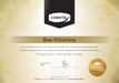 The image is a certificate from Comvita Australia Pty Ltd, certifying that Bee Vitamins is a certified customer of Comvita Australia Pty Ltd and is authorized to sell Comvita products non-exclusively in Australia, bearing the Comvita trademarks. The certificate is valid until 30th June 2023.