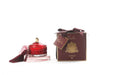 Cote Noire Art Deco Candle - Red & Gold - Rose Oud - GML45017 Cote Noire