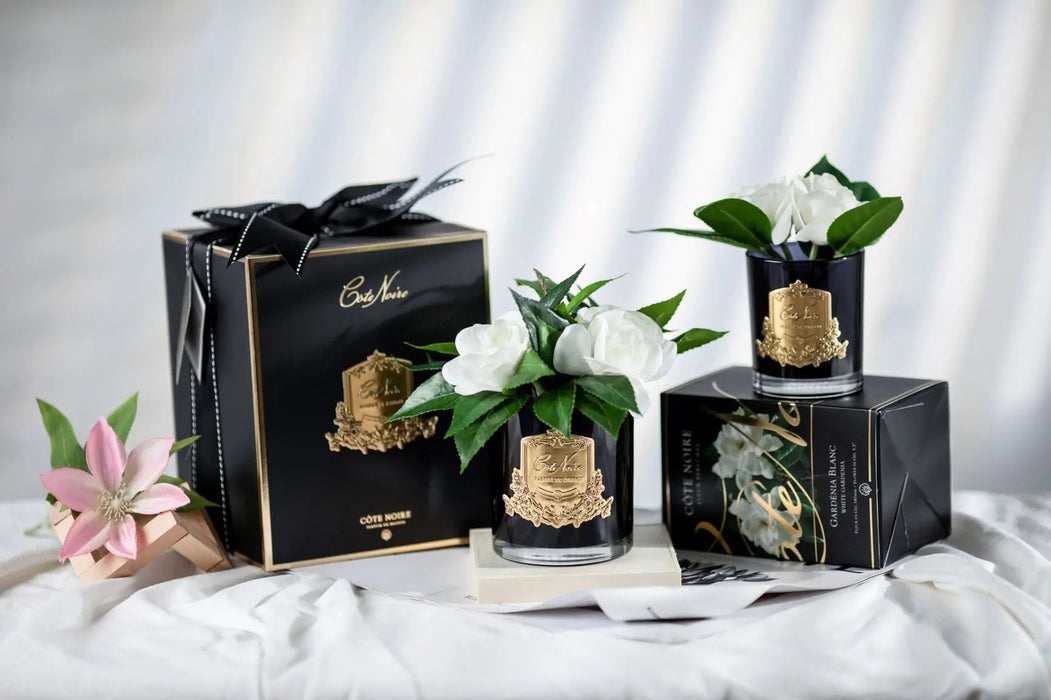 Cote Noire Perfumed Natural Touch Double Gardenias - Black - GMGB02 Cote Noire