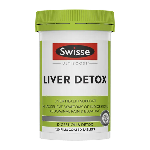 Swisse Ultiboost Liver Detox 120 Tablets EXP: 05/2026 Swisse