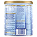 The image is a feeding guide for a baby formula, with nutritional information and ingredients listed.