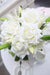 Cote Noire Luxury Lilies & Roses - Ivory White - SILVER Badge - NAVY box - LRL01 Cote Noire