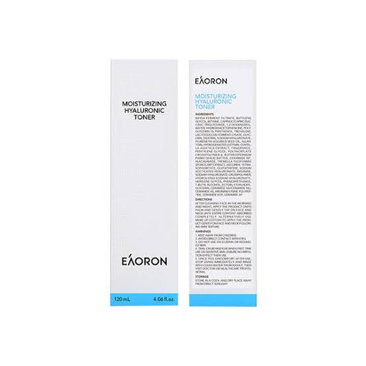 two identical boxes of moisturizing hyaluronic acid toner.