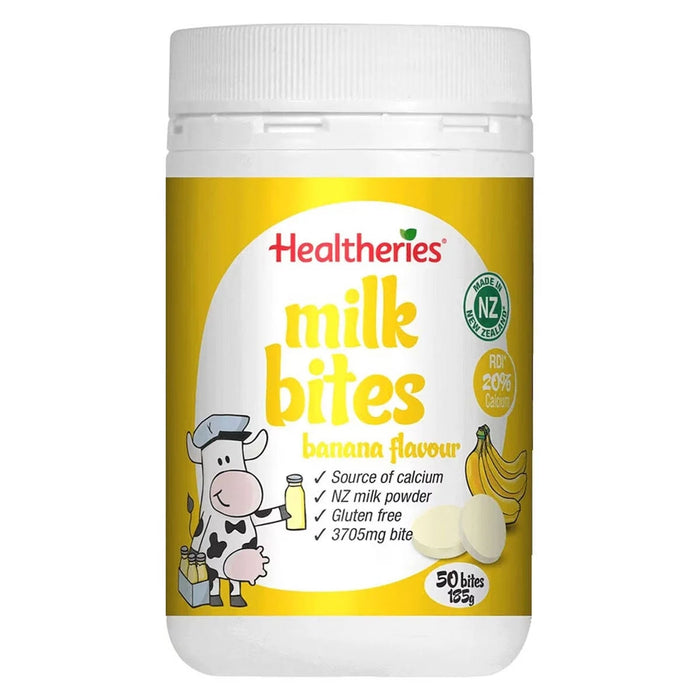 Healtheries Milk Biltes Banana Flavour 50 bites