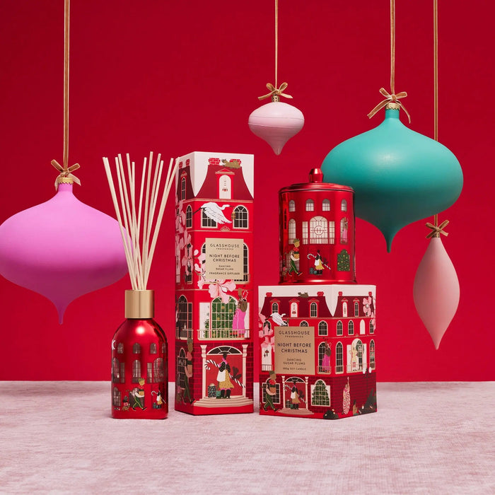 Glasshouse Fragrances Night Before Christmas 250ml Diffuser - XDaySale