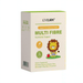 The image is a box containing a product called "MULTI FIBRE" that is a dietary supplement for supporting digestive health.