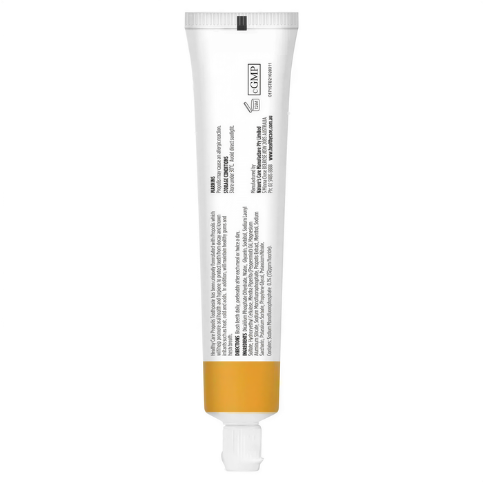 a tube of cream or ointment with a white and yellow color scheme.