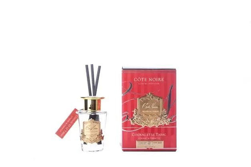 Cote Noire 100ml GOLD Diffuser Set - Cognac & Tabacco - Gold - GMSD15024 Cote Noire